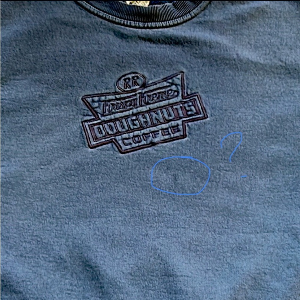 Vtg Krispy Kreme Sweatshirt Mens Size Medium - Picture 10 of 10